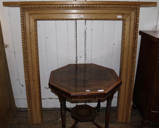 Pine fire surround(-)